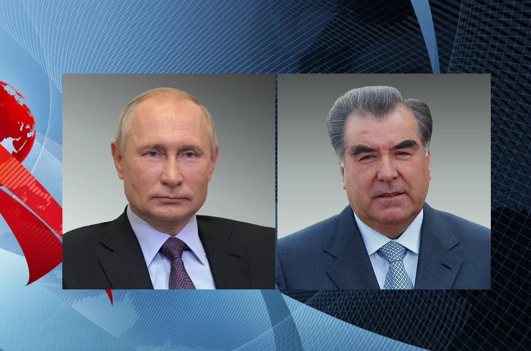 Tajik Russian Presidents Hold Phone Talks To Discuss Cooperation And