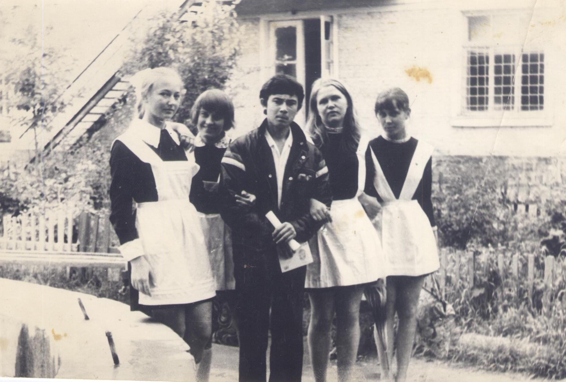 Школа Выпуск 1970 Фото