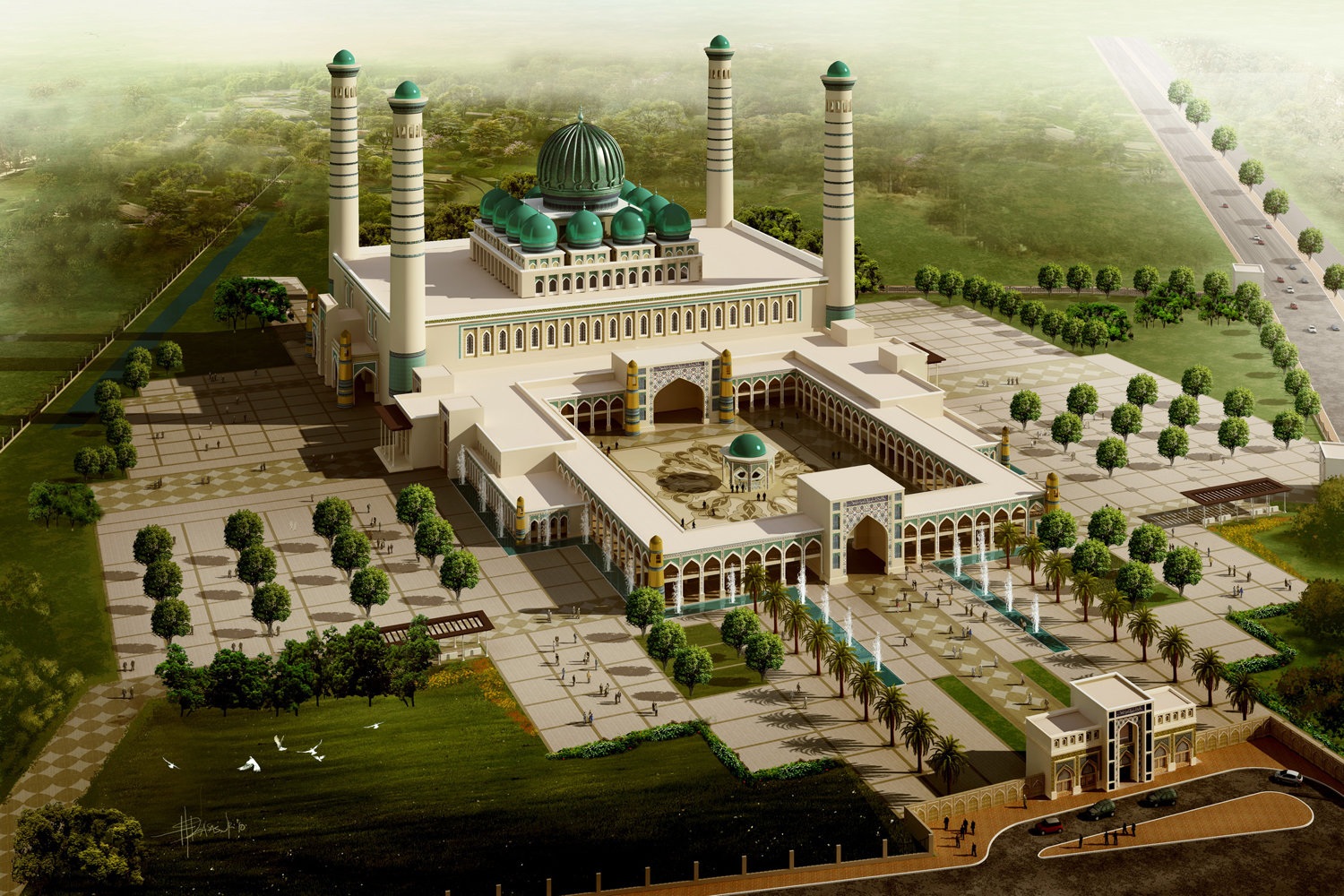 Центральная мечеть Душанбе