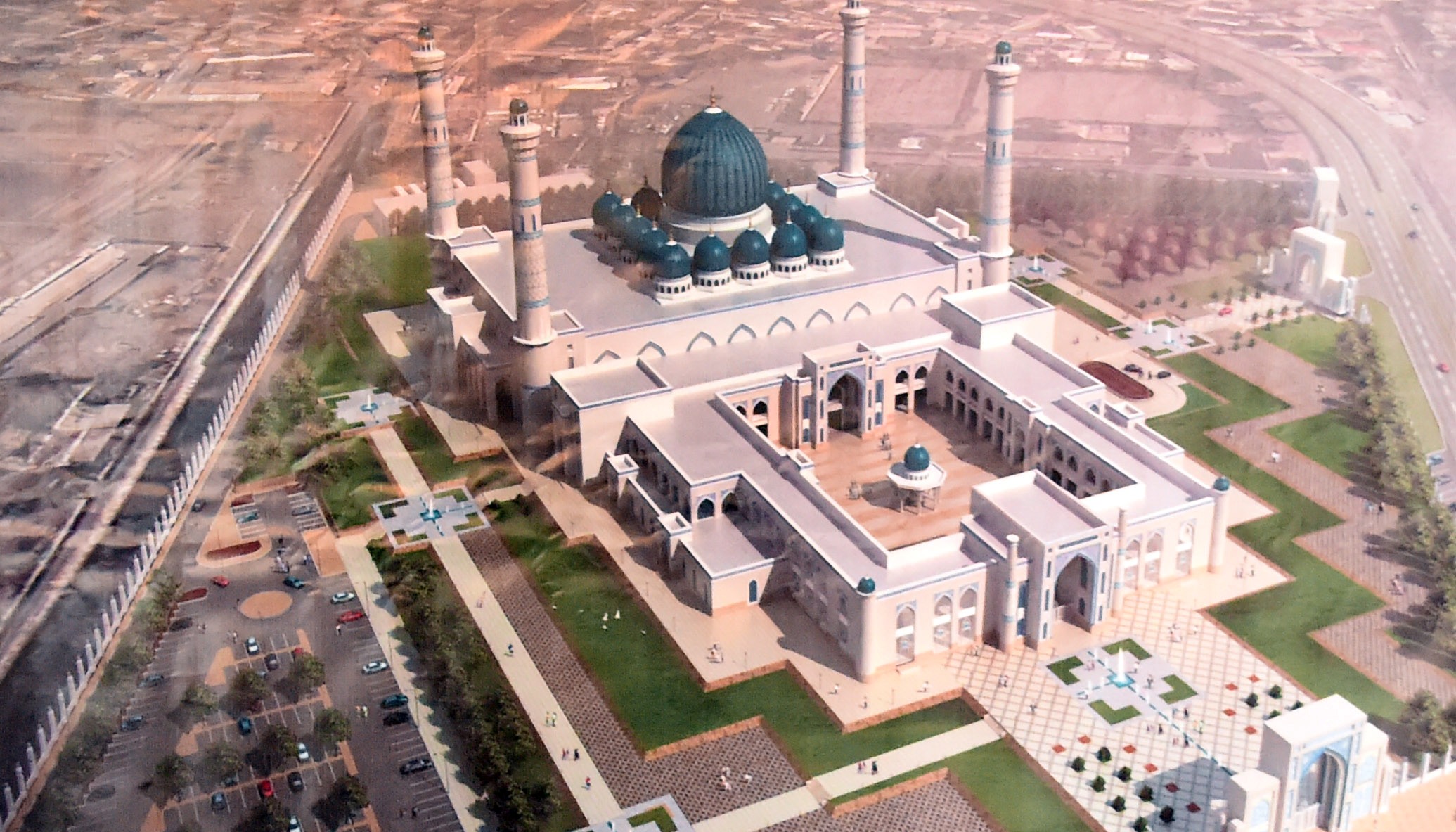 Мечеть в Таджикистане Душанбе