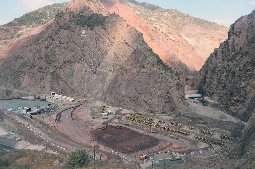 Рогунская гэс таджикистан фото