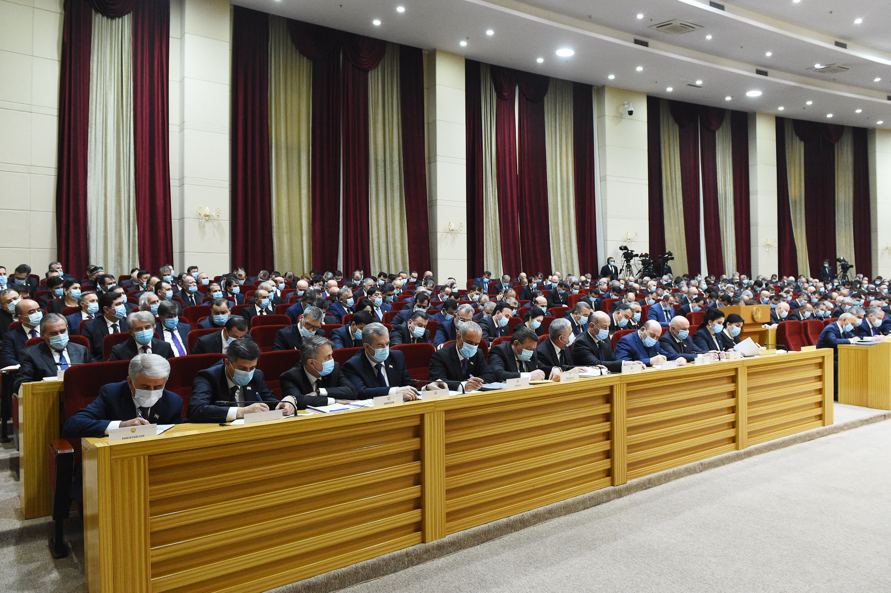 Заседание правительства Таджикистана