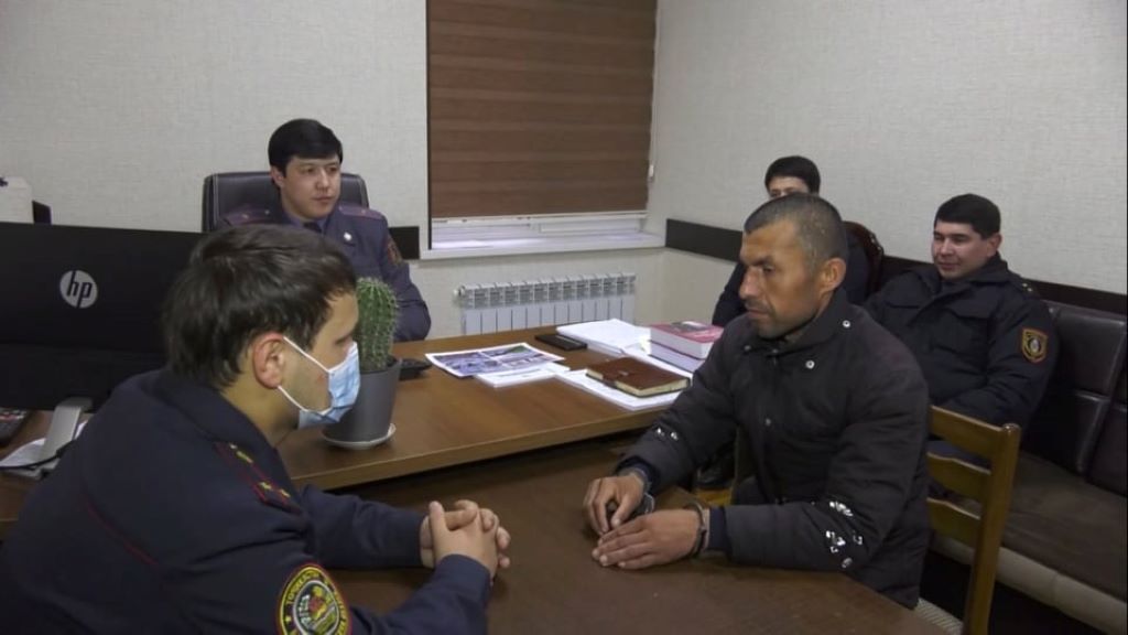 Видео задержанных таджиков