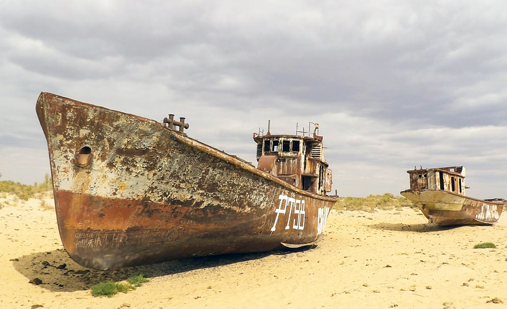 На МКС показали, во что превратилось Аральское море