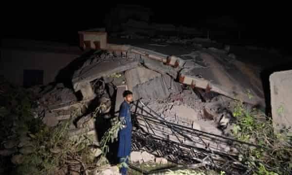 В Пакистане и Афганистане есть погибшие и разрушения в результате землетрясения 