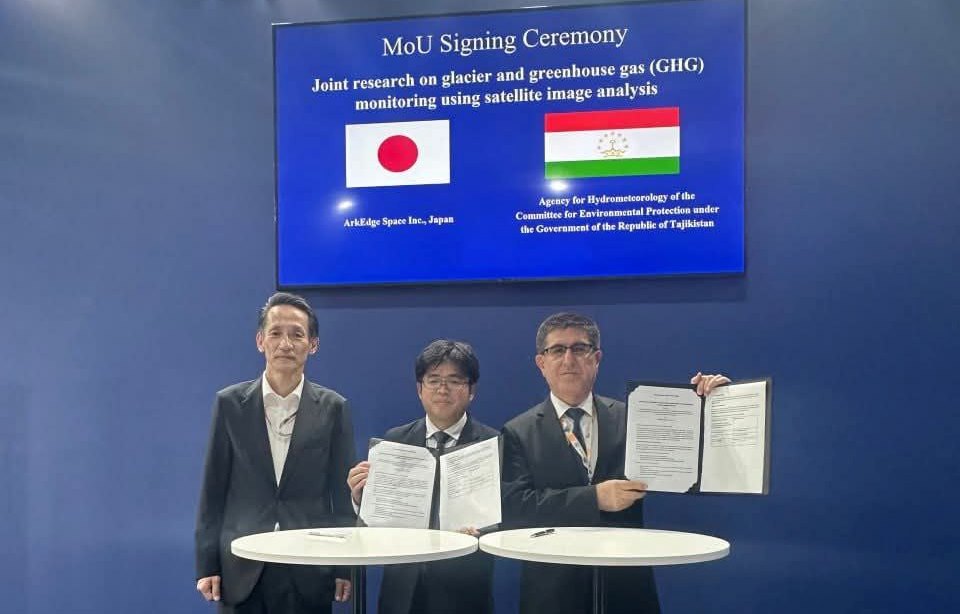 Tajikistan and Japan sign MoU on cooperation on glacier and climate monitoring