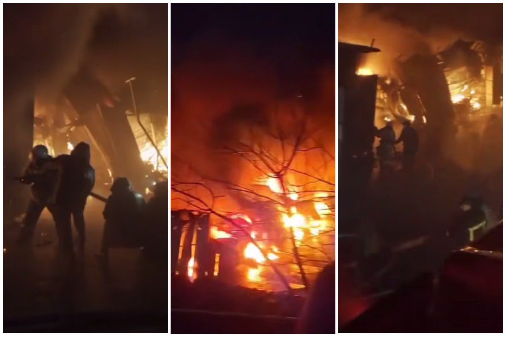 Мақомот сӯхтор дар нуқтаҳои фурӯши қисмҳои мошин дар Душанберо шарҳ доданд