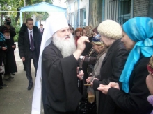 Митрополит Среднеазиатский провел первый праздничный молебен на севере Таджикистана