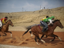 Самым быстрым скакуном на севере Таджикистана признан «Арагон» 