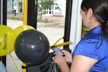 Beeline подарил душанбинцам бесплатный Wi-Fi еще на 20 автобусах и троллейбусах