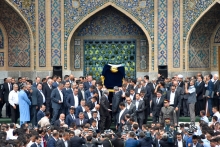 Ислам Каримов похоронен в родном Самарканде (видео)