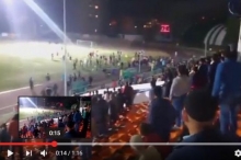 Драка на матче Таджикистан-Узбекистан на Кубке Содружества