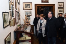 Президент побывал с экскурсией в старинном чешском замке
