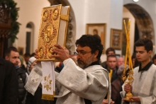 Рождественская служба в Душанбинском соборе