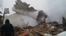 Под Бишкеком упал турецкий грузовой самолет. Более 30 человек погибли