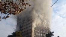 В столице Ирана из-за пожара обрушилось высотное здание