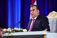 Наставление президента новому мэру Душанбе (ВИДЕО)