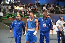 Чемпионат Азии в Ташкенте: таджикский боксер против призера Олимпиады