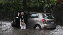В Берлине из-за ливней затопило метро. Объявлен режим ЧП