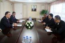 Tajik-Chinese joint gold mining venture top manager meets acting governor of Sughd to discuss cooperation