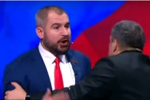 «Я тебе челюсть сломаю!» В России закончились дебаты кандидатов в президенты