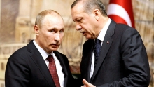 Эрдоган «увел» девушку у Путина во время фотосессии в Анкаре