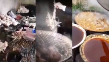 Кавурдок по-худжандски: в сети появилось видео приготовления курицы в антисанитарных условиях