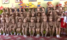 Таджикские дети из детского сада взорвали интернет, исполнив 