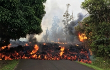 На Гавайях проснулся один из самых активных действующих вулканов - Килауэа