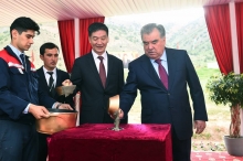 Президент дал старт строительству 