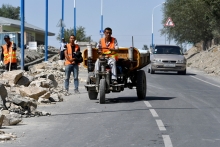 Stories of people in Tajikistan whose lives have changed after a road project