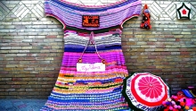Зачем жительница Канибадама связала платье длиной 5 метров?