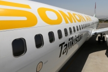 Somon Air cancels in-flight hot meals, but fares on the Dushanbe-Moscow flight remain the same
