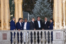 Эмомали Рахмон устроил вечер дружбы для участников саммита СВМДА