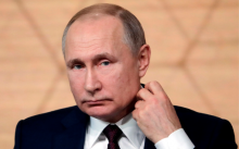 В Кремле начали измерять температуру у всех, кто встречается с Путиным