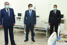 В Душанбе возобновляют строительство самой крупной инфекционной больницы Таджикистана
