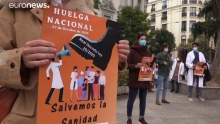 В Испании медики начали общенациональную забастовку