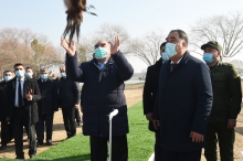 Интенсивный сливовый сад, сев картофеля и фазаны на волю. Главное о третьем дне поездки президента в Согд