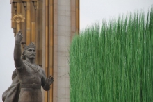 В центре Душанбе установят символ Навруза. За счет частных предпринимателей