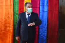 Эмомали Рахмон открыл текстильное предприятие в Худжанде и птицефабрику в Бустоне