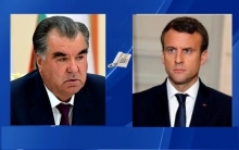 Эмомали Рахмон обсудил с президентом Франции афганскую проблематику