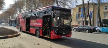 Tajikistan-assembled electric bus and trolleybus appear on the streets of Dushanbe