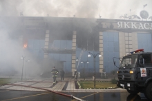 Причина пожара в ресторане «Яккасарой» устанавливается – Противопожарная служба МВД