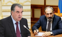 Рахмон и Пашинян обсудили решение ОДКБ о направлении в Казахстан объединённого миротворческого контингента