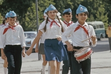 История таджикской пионерии в фото и фактах