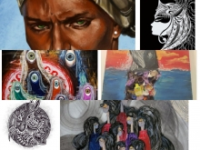«Tajik modern art»: в Душанбе открылась выставка молодых художников