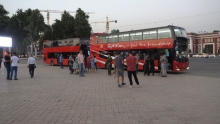 Шоми Душанбе: тамошои ройгон бо автобусҳои дуошёна