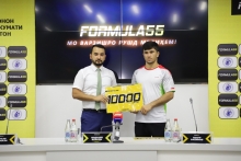 Formula55 поощрила чемпиона мира по дзюдо Эмомалии Нурали
