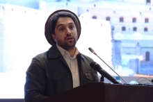 Ахмад Масъуд в Душанбе: 