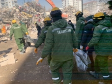 Спасатели из Таджикистана продолжат работу по разбору завалов  в Турции